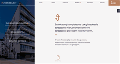 Desktop Screenshot of primeproject.pl