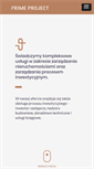 Mobile Screenshot of primeproject.pl